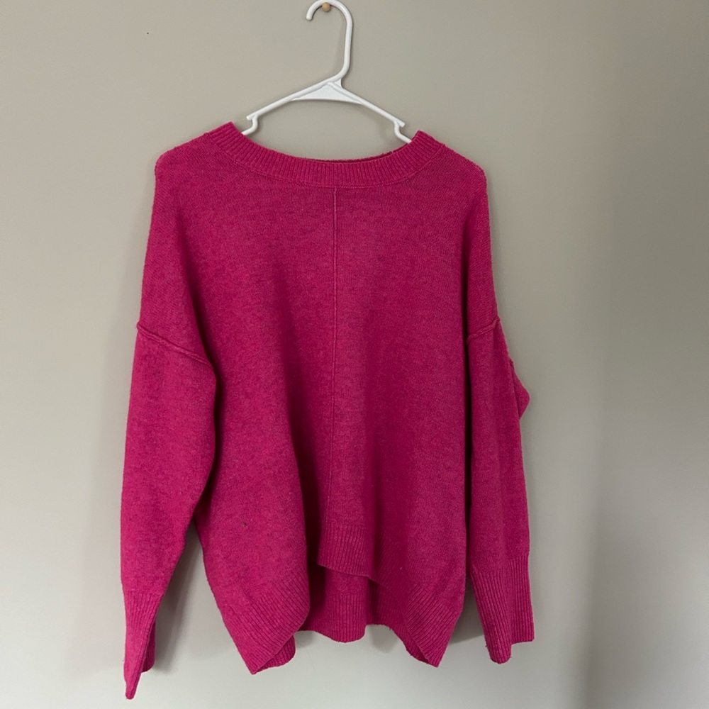 Pink sweater